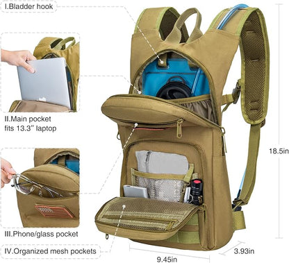 NOOLA 3L Hydration Backpack, Water Backpack - Image 2