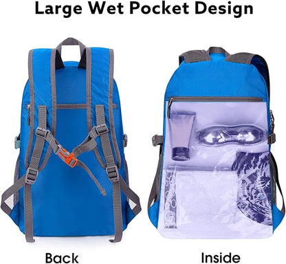 G4Free 40L Lightweight Packable Hiking Backpack, Waterproof Travel Daypack - Image 2