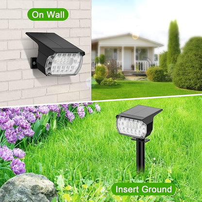 LANSOW Solar Spot Lights Outdoor Color Changing, Christmas Landscape Spotlights - Image 5