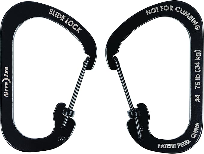 Nite IZE SlideLock Carabiner Stainless Steel - Image 2