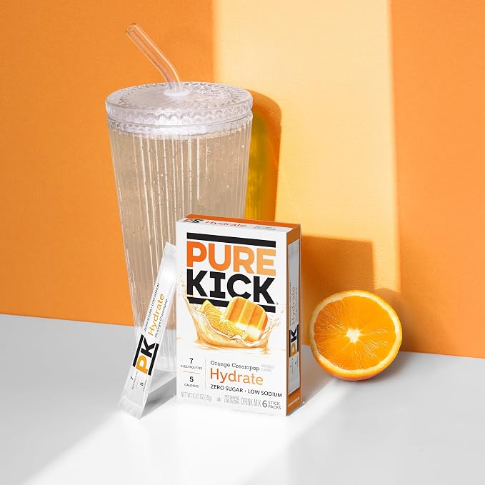 Pure Kick Hydration Singles To Go Drink Mix, Includes 12 Boxes - Image 3