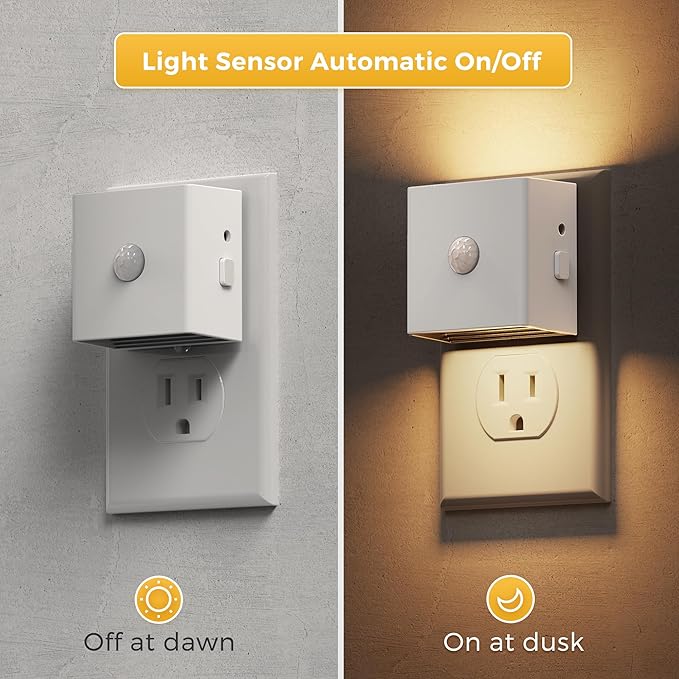 L LOHAS LED Night Light, Plug in Night Light - Image 5