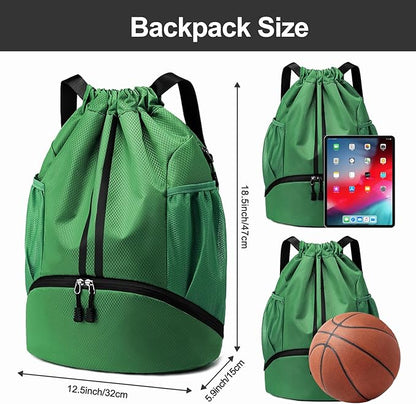 Hoedia Sports Drawstring Backpack - Image 6