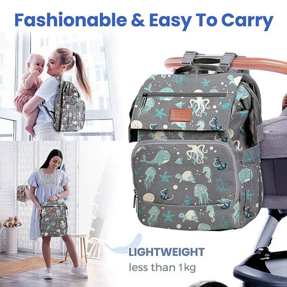 PILLANI Baby Diaper Bag Backpack - Image 5