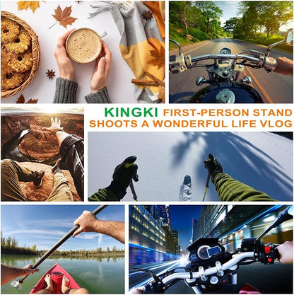 KINGKI Mobile Phone Chest Strap Harness Mount Head Strap Holder Kit - Image 7