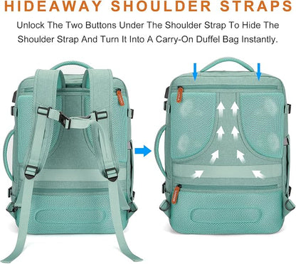 Lumesner Carry on Travel Backpacks, Extra Large 40L Flight Approved Bag - Image 5
