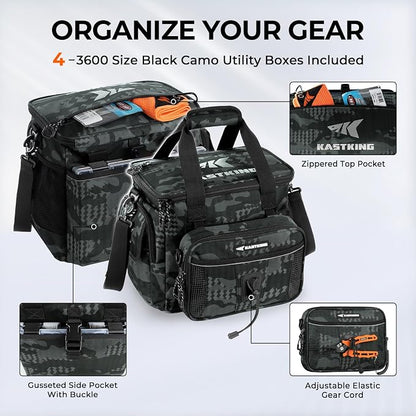 KastKing BaitSpace Fishing Tackle Bag - Image 5