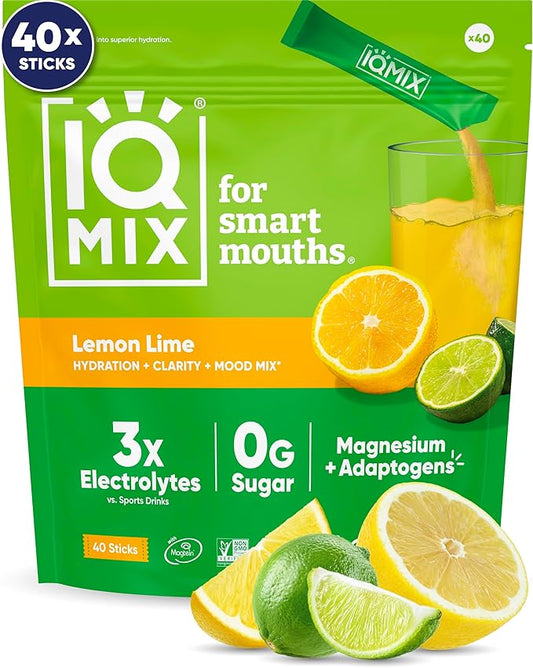 IQMIX Hydration Electrolyte Powder – 4-in-1 Formula by IQBAR