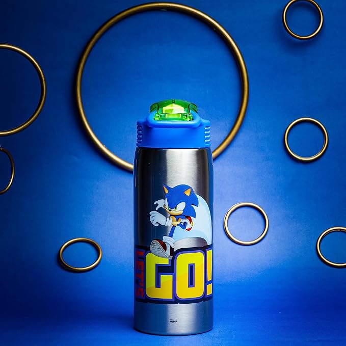 Zak Designs Sonic the Hedgehog Water Bottle - Image 3