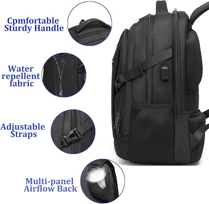 DUSLANG Travel Work Laptop Backpack - Image 6