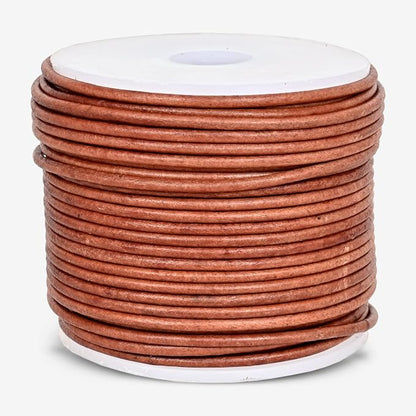 GENIQUE Real/Genuine Round Leather String Cord - Image 2