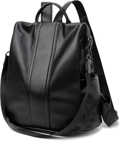 PINCNEL Women Backpack Purse Waterproof Nylon Anti-theft Rucksack Lightweight by PINCNEL