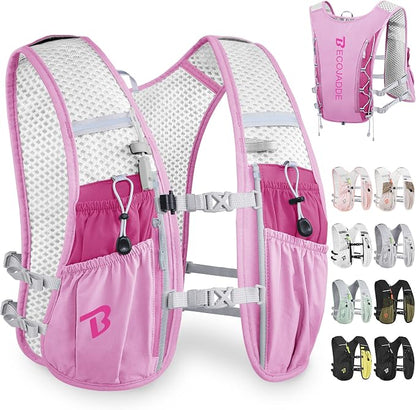 BECOJADDE Running Vest Hydration Backpack by BECOJADDE