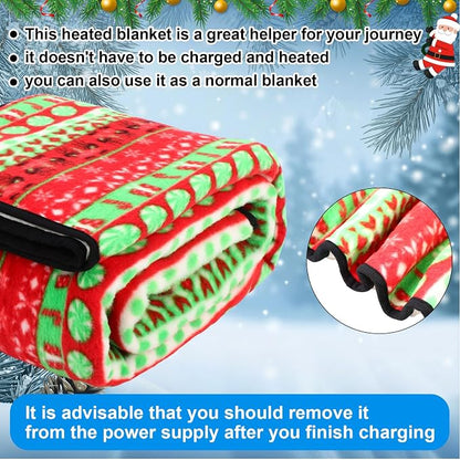 Riakrum 12V Heated Blanket for Car - Image 5