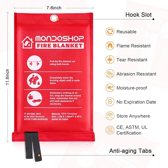 Mondoshop Fire Blanket Emergency - Image 7