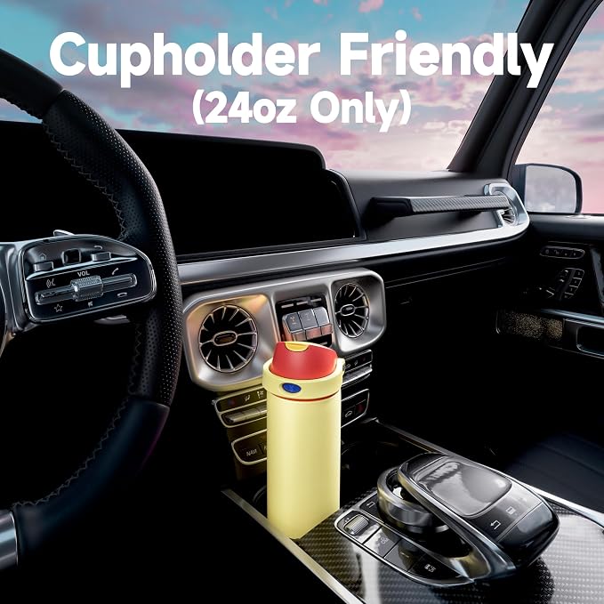 24 oz Insulated Water Bottle - Image 7