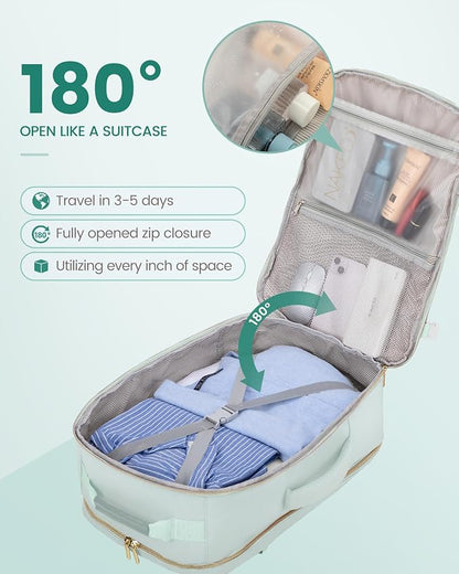 LOVEVOOK Travel Backpack for Women & Men 40L, Airline Approved Carry On - Image 2