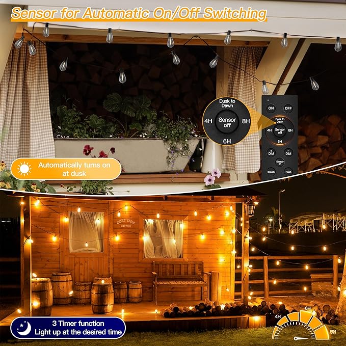 Ollny S11 Outdoor String Lights - Image 4