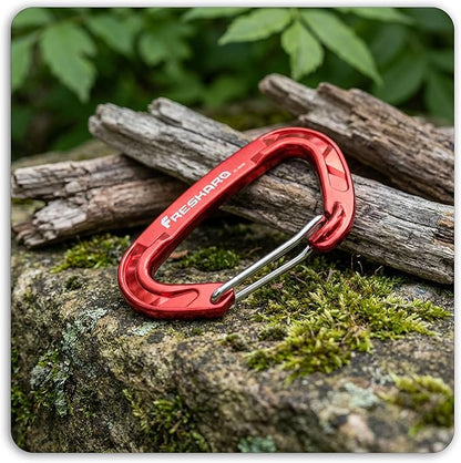 FresKaro 15kN-3372lbs Heavy Duty Wiregate Carabiners, Reliable Time-Tested - Image 6