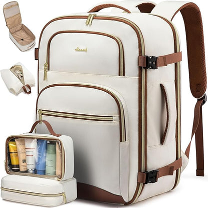 LOVEVOOK Travel Essentials Carry on Backpack 40L Travels Backpack by LOVEVOOK