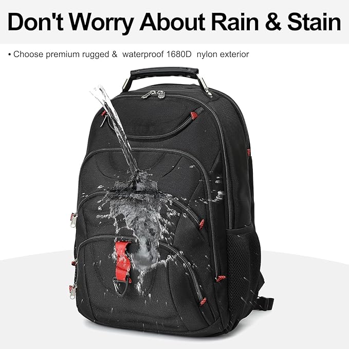 Boavan Laptop Backpack for men, 17.3 inch Laptop Bag - Image 6