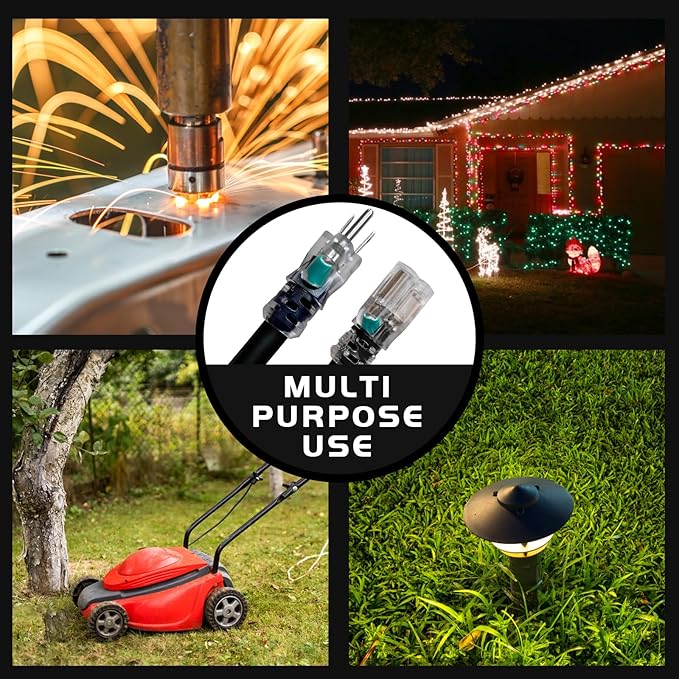 Indoor Outdoor Extension Cord Weatherproof - Image 6