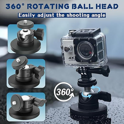 ULIBERMAGNET Black Magnetic Camera Mount, Strong Magnetic Mount - Image 4