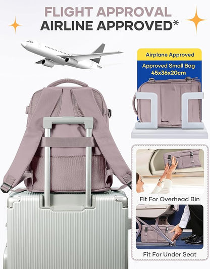 Travel Backpack Carry On Flight Aapproved Personal Item Travel Bag Mochila De - Image 7