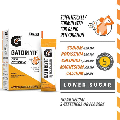 Gatorlyte Powder Orange - Image 3