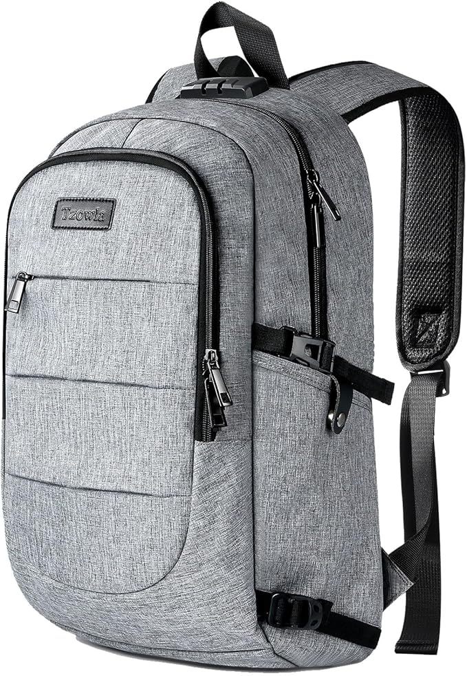 Tzowla Travel Laptop Backpack Water Resistant Anti-Theft Bag by Tzowla