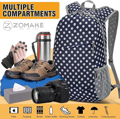 ZOMAKE Lightweight Packable Backpack, Foldable Backpacks Small Daypack - Image 4
