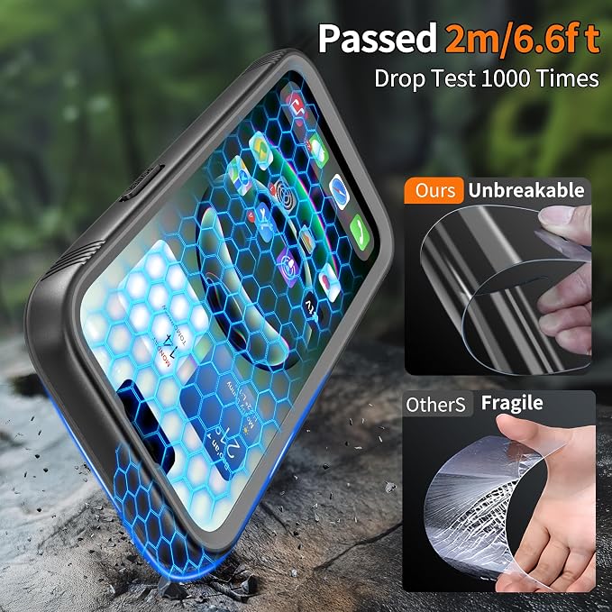 Cozycase TOP Military Protective IP68 Waterproof Case - Image 3