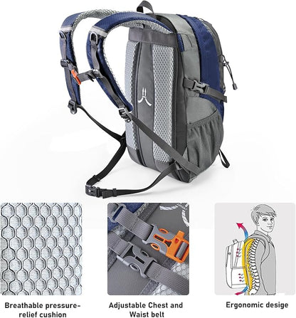 N NEVO RHINO Hiking Backpack 20L Water Resistant Outdoor Day Pack, Lightweight - Image 2