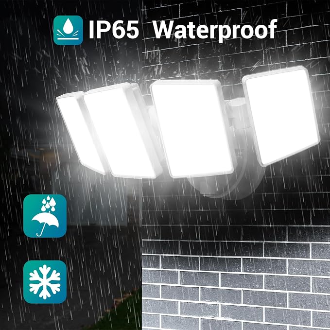 USTELLAR 100W LED Floods Light Outdoor, 10000LM Super Bright Flood Lights - Image 7