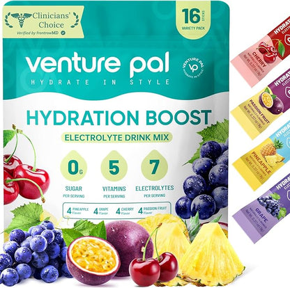 Venture Pal Sugar Free Electrolyte Powder Packets by VenturePal