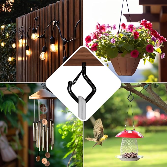 Square Ceiling Hooks with Safety Buckle - Image 6