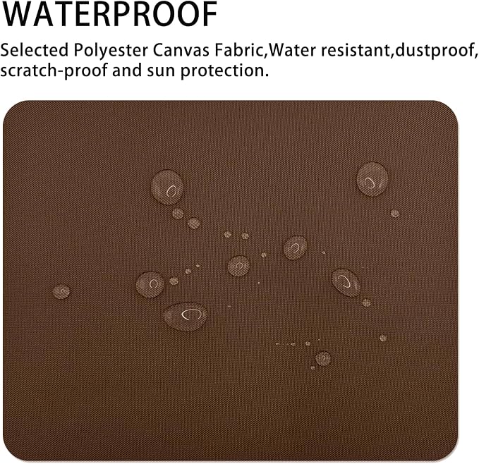 Gheeidau Canvas Repair Patch 9×11 Inch 3Pcs Waterproof Self-Adhesive Fabric - Image 2