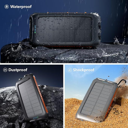 Solar Charger Power Bank 49800mAh Portable Solar Phone Charger - Image 8