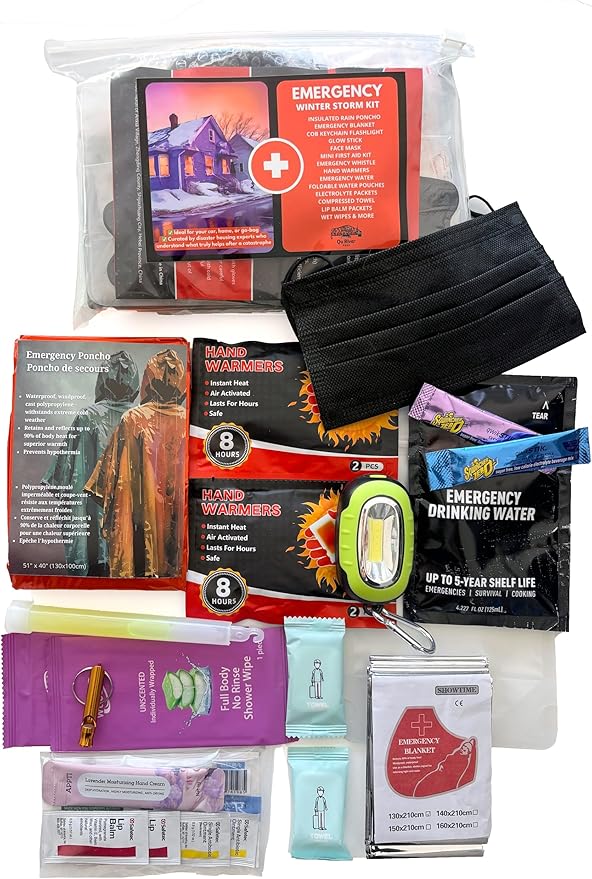 Emergency Kit - Winter Storm & Ice Storm Survival Kit, Power Outage Preparedness by Unknown