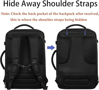 MATEIN Carry on Backpack, Extra Large Travel Backpack Expandable Airplane - Image 4