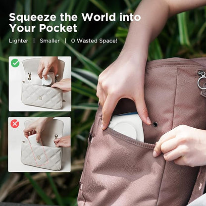 POMKAKA Collapsible Water Bottles 24.3oz, 2nd Generation Leakproof BPA-Free - Image 4