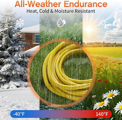 25 ft 12 Gauge Heavy Duty 3 Outlet Extension Cord Splitter - Image 6