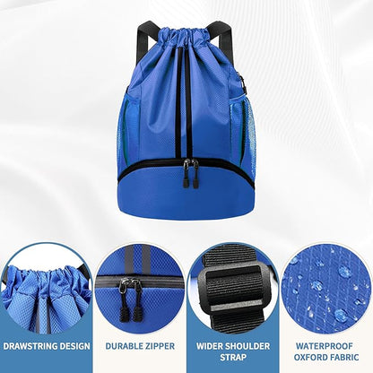 JELUTAR Drawstring Backpack Gym Bag - Image 5