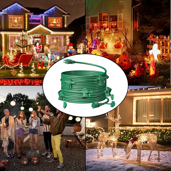 Eversimpleinc 50FT Outdoor Extension Cord - Image 5