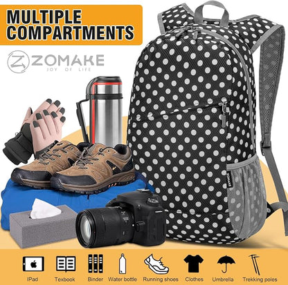 ZOMAKE Lightweight Packable Backpack, Foldable Backpacks Small Daypack - Image 4