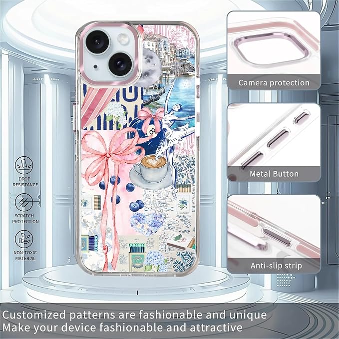 Case for iPhone 15, & Shockproof Protection - Image 2