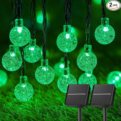 Brightown Solar String Lights Outdoor 120 LED 72 Ft Total, Solar Powered Patio by Brightown