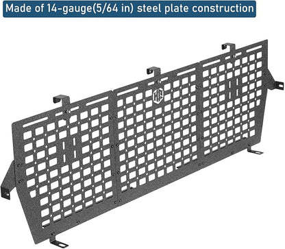 Hooke Road F150 Front Truck Bed MOLLE Panel System Cargo Rack - Image 6