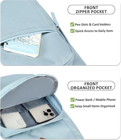 abshoo Classical Basic Travel Backpack - Image 3