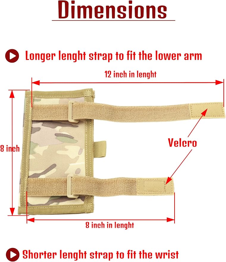 Underalert Tactical Wristband Dope Card Holder Sniper Data Book Quarterback - Image 3
